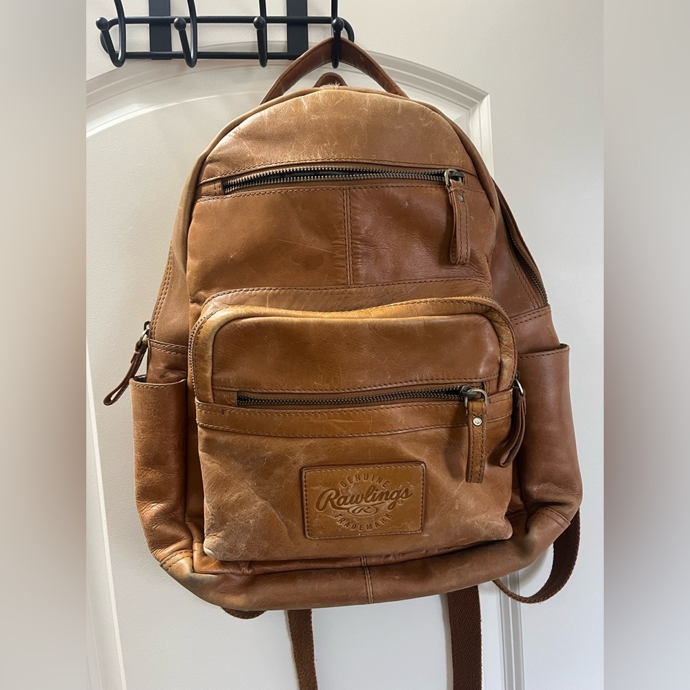 Rawlings Backpack Genuine Leather